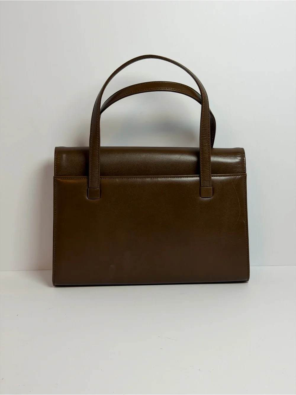 Givenchy Vintage Brown Leather HandBag Satchel